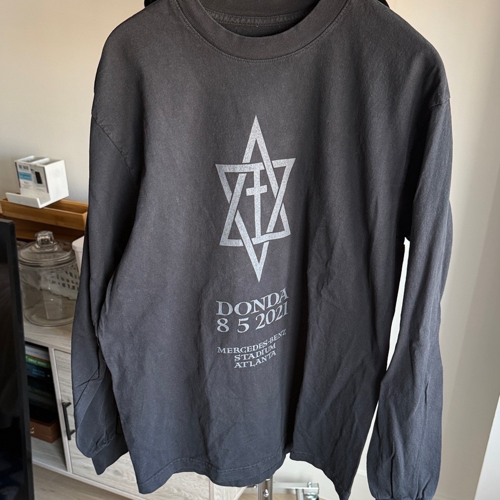 Yeezy Gray Long Sleeve Tee